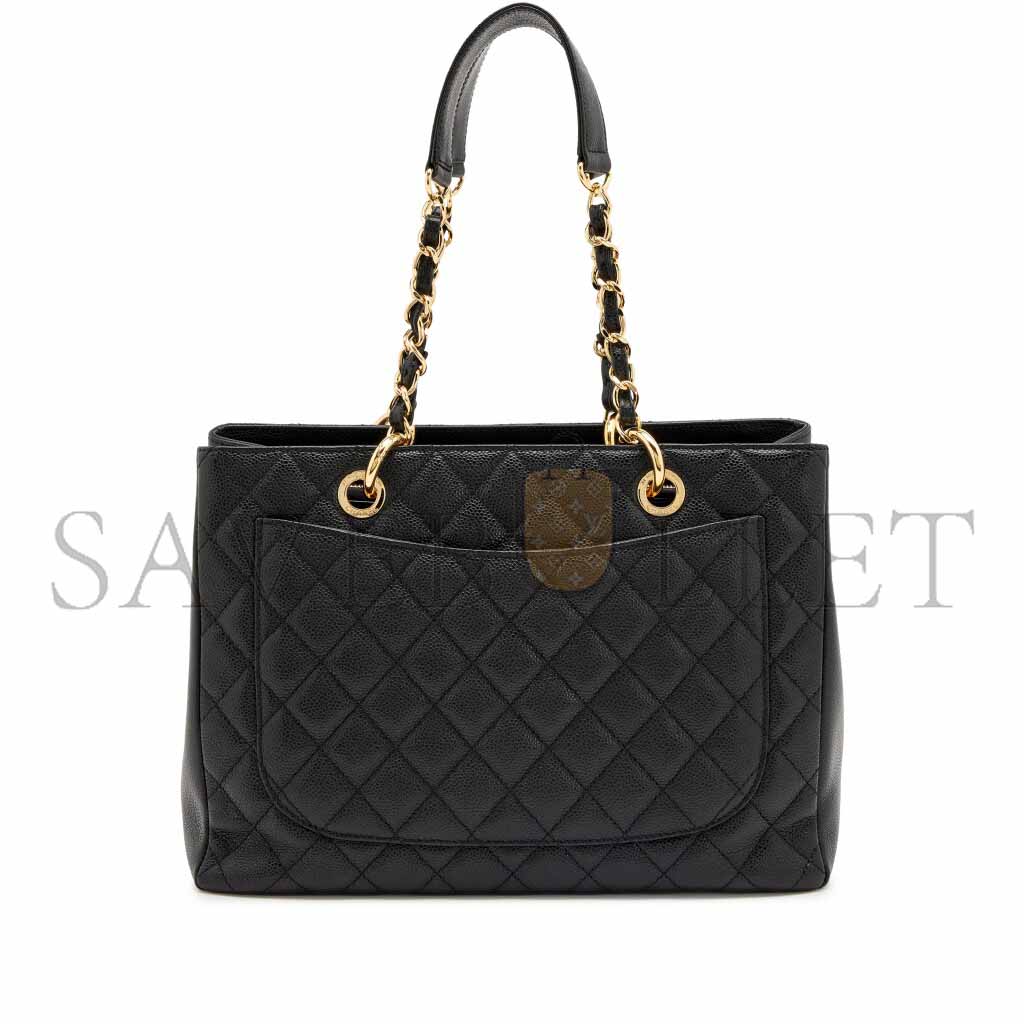 Ch*el grand shopping tote (34*34*12cm)